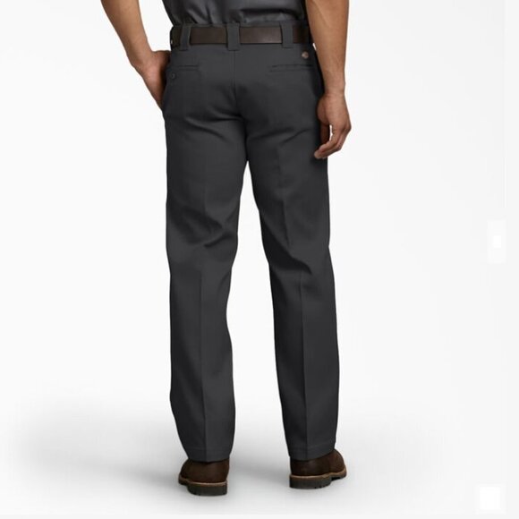 Dickies FLEX Slim Fit Straight Leg Work Pants, Black 29"Wx30"L - Picture 2 of 6